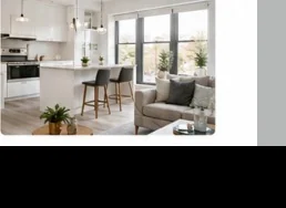 Bright modern home interior